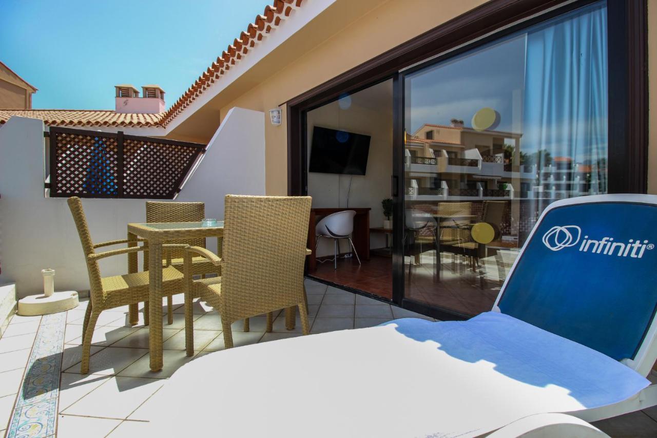 Apartment On Top Floor With Heated Pool In Golf Del Sur San Miguel de Abona Luaran gambar
