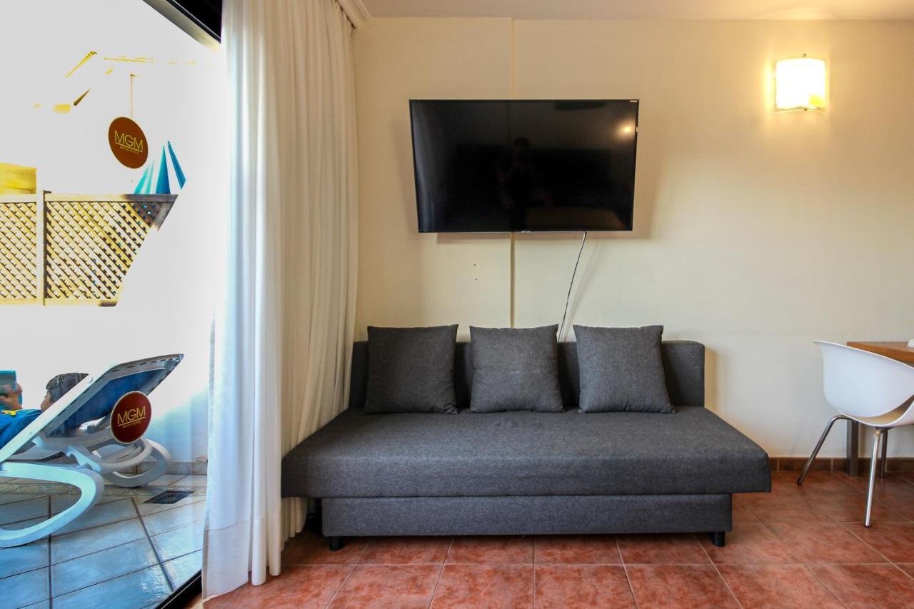 Apartment On Top Floor With Heated Pool In Golf Del Sur San Miguel de Abona Luaran gambar
